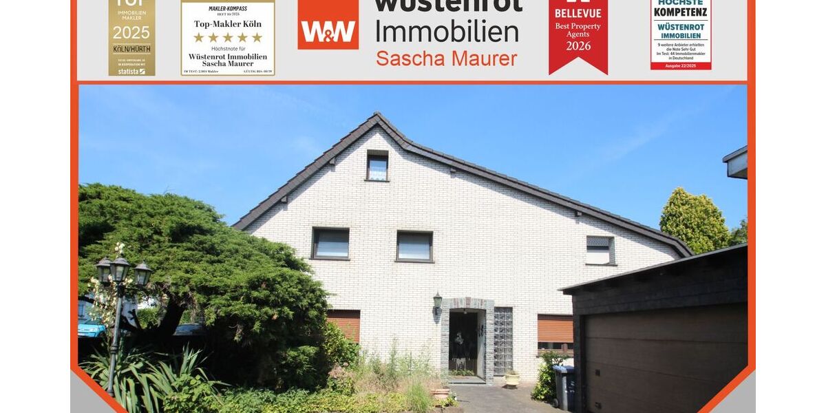 Mit 3D-Rundgang: Ihr neues Zuhause in Reusrath - Einfamilienhaus mit Potenzial und großem Grundstück - Einfamilienhaus Langenfeld | Angebot:27120028